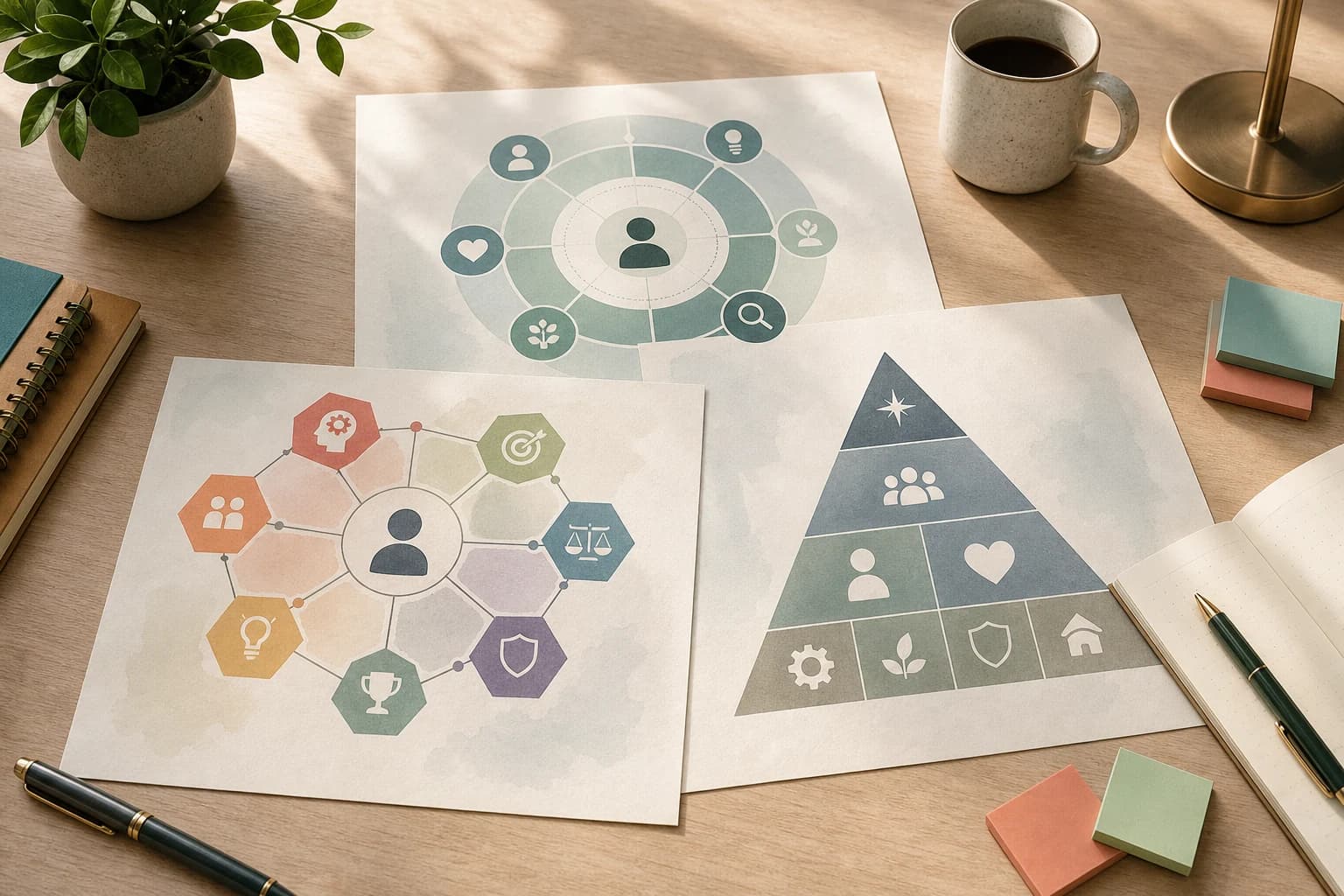 Personality framework map