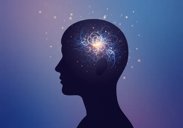 Person reflecting, light revealing inner thoughts for self-discovery
