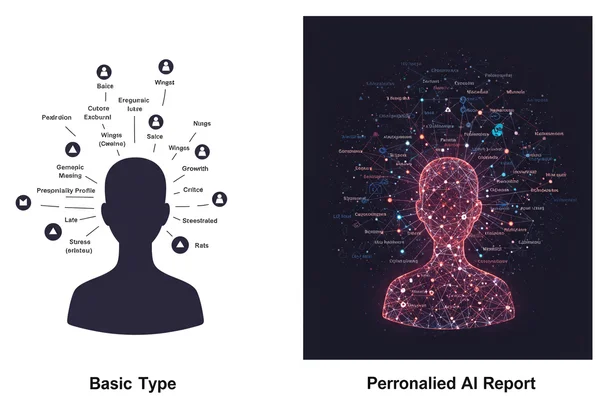 Generic Enneagram profile vs. personalized nuanced report